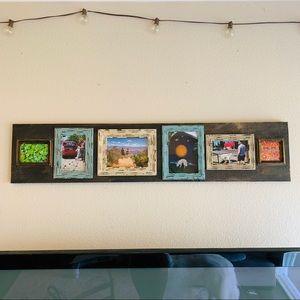 6 opening collage picture wall frame